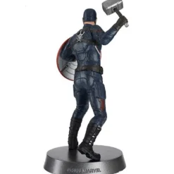 Figura estatua metálica del Capitán América Clásico Avengers