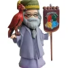 Hot Plastoy Figura Harry Potter Dumbledore con Fenix y Estandarte Hogwarts 15 cm