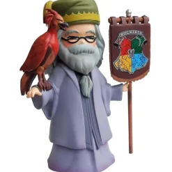 Hot Plastoy Figura Harry Potter Dumbledore con Fenix y Estandarte Hogwarts 15 cm