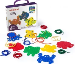 Figuras de animales para enhebrar (Animal lacing)