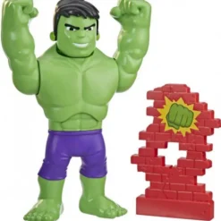 Figura Spidey Mega Mighty Hulk con Gestos