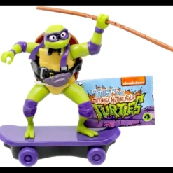 Discount Tortugas Ninja Figura Tortuga Ninja con patinete Donatello con Bandana morada