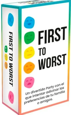 New Lúdilo First to Worst. El juego para intentar adivinar las preferencias de tu familia o amigos