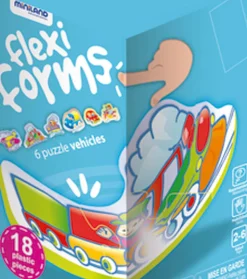 Flexi forms 6 puzzles medios de transporte