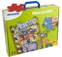 New Miniland Flexi Wild. Animales salvajes. Puzzle