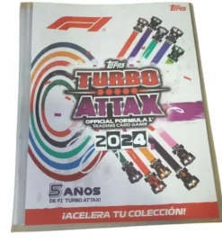 Formula 1 Turbo Attax Álbum vacío. Sin cromos ni sobres -Topps 2024 2025