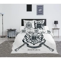 Funda Nórdica Matrimonio Reversible Harry Potter para Cama Hasta 150 cm con 2 cojiines