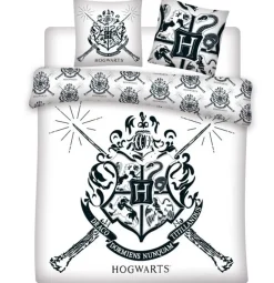 Funda Nórdica Matrimonio Reversible Harry Potter para Cama Hasta 150 cm con 2 cojiines