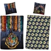 Best Aymax Funda Nórdica Reversible Harry Potter Escudo Hogwarts 9 3/4 más 1 Funda Cojín para Cama 90 ó 105cm