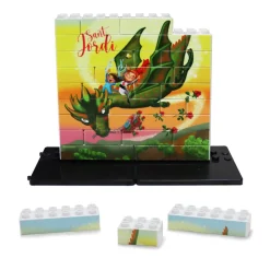 Game Movil Puzle vertical Sant Jordi - Caja de 32 piezas