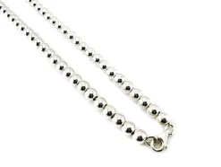 Gargantilla Bolas De Plata De Ley En 6 Mm.