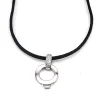 Gargantilla Con Strass Estilo Charms Con Cordon De Seda