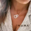 Clearance Gargantilla De Plata Mamá Te Mereces Todo Con Nombres