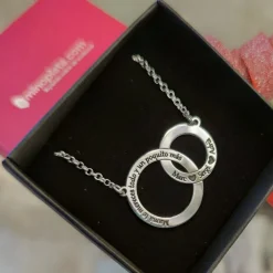 Clearance Gargantilla De Plata Mamá Te Mereces Todo Con Nombres