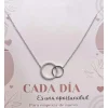 Clearance Milu Complementos Gargantilla karma plata de ley 925 rodiada (PL226P)