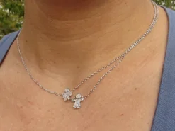 Best Gargantilla Niña Y Niño De Plata Y Circonitas