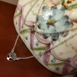 Gargantilla Árbol De La Vida De Plata De Ley
