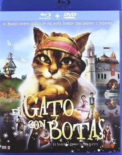 Gato con botas (Combo DVD + BR) [Blu-ray] [blu_ray] [2011]