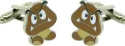Gemelos para camisa Goomba Super Mario Bros.