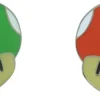 Outlet Gemelos para camisa Seta Roja y Verde Super Mario Bros.