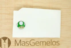 Outlet Gemelos para camisa Seta Verde Super Mario Bros.