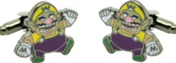 Gemelos para camisa WARIO de Mario Bros