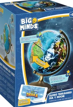 Globo terráqueo 2 en 1: noche y día