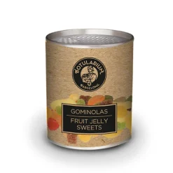 Gominolas (60g) y Gommyfruit (65g) Botularium (Pack con 5 latitas minibar de cada)