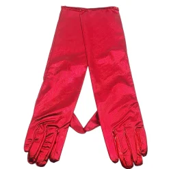 Outlet Disfraces Lucero Guantes Largos Metalizados
