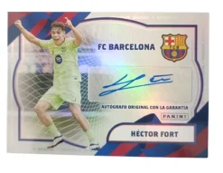New PANINI Héctor Fort Autógrafo Original FC Barcelona Club