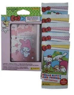 Best PANINI Hello Kitty and Friends: Fun Together! Pocket tin a elegir + 5 Sobres Colección Oficial