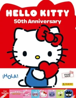 Discount PANINI Hello Kitty 50 aniversario Álbum de cromos vacío Colección 2024 pegatinas