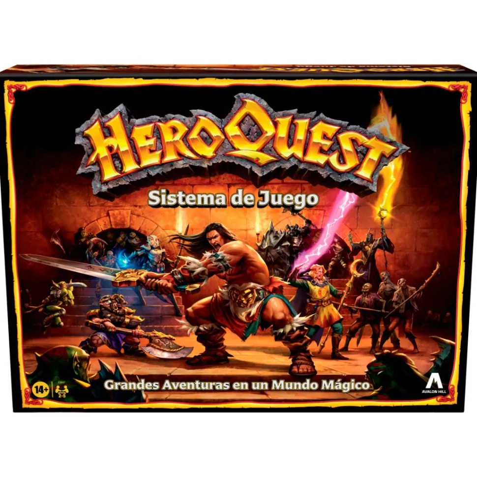 HeroQuest Grandes Aventuras en un Mundo Mágico