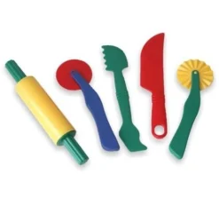Herramientas para plastilina - pasta blanda