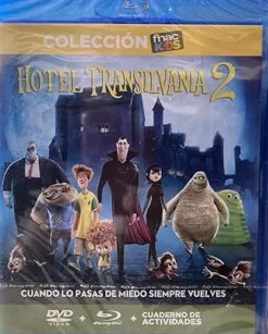 HOTEL TRANSILVANIA 2 DVD + BLURAY + CUADERNO DE ACTIVIDADES. [dvd]