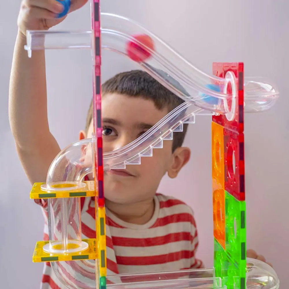 Outlet 3D Juegos Imanix Tobogán 70 Piezas - Braintoys