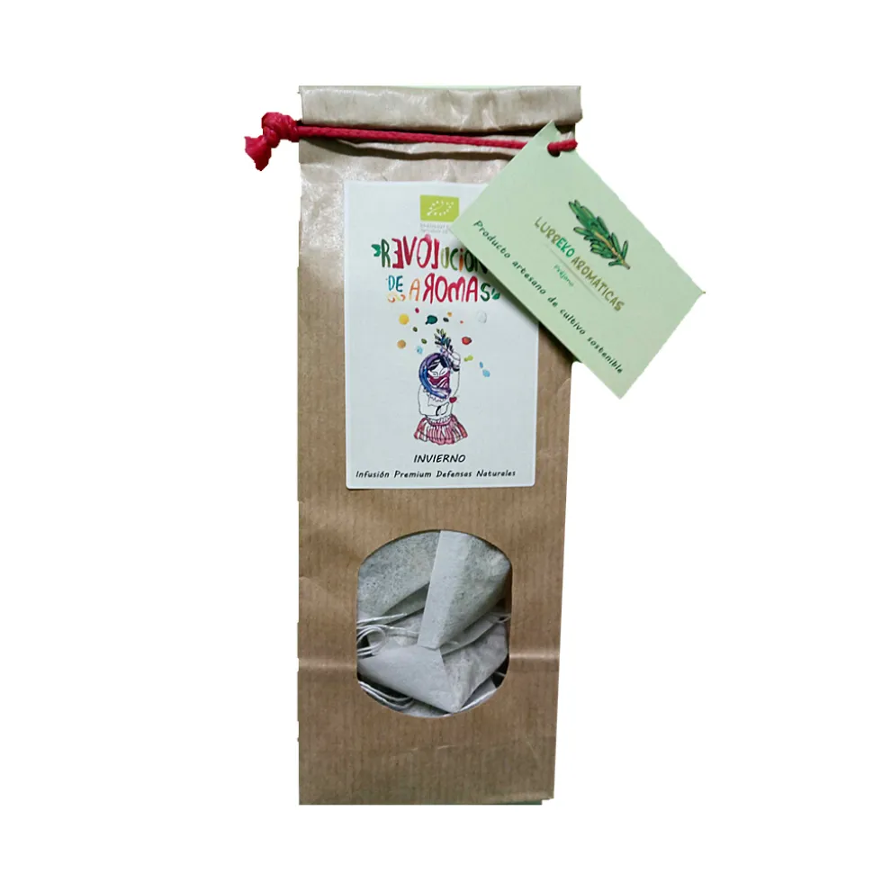 Infusión ecológica artesana colores de invierno 10 uds