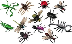 Insectos. Bote con 12 figuras.