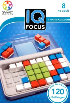 New Smart Games IQ Focus ¿Serás capaz de solucionar los 120 retos?