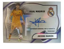 PANINI Jacobo Ramón Rookie Autógrafo Original Real Madrid Club - Solo 200 copias