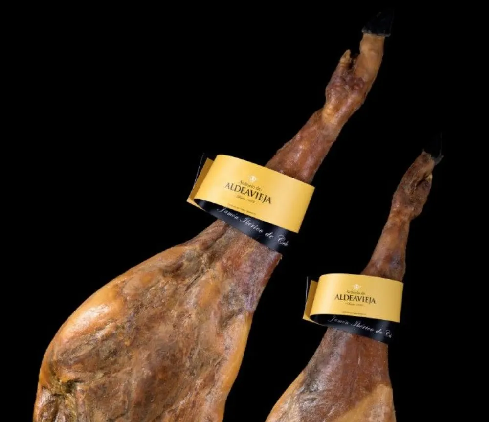 Clearance Ibéricos a Domicilio Gourmet Jamón Ibérico cebo señorío Aldeavieja peso 9 a 10 kg