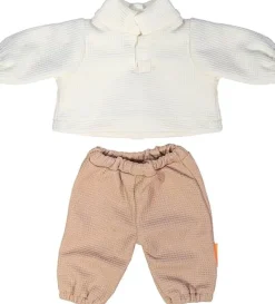 Best Miniland Jersey beige y pantalón marrón entretiempo (38cm)
