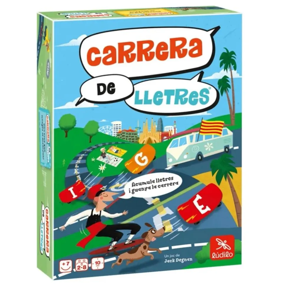 Joc de Taula Carrera de Lletres en català - Lúdilo