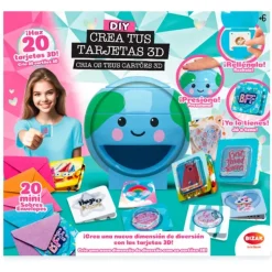 Outlet Bizak Juego Crea tus Tarjetas en 3D - +6A