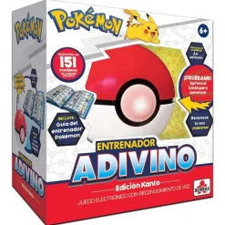 Juego de adivinanza Pokémon Entrenador y colección de Poké Ball +6A
