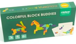 Discount Andreu Toys Juego de bloques coloridos (Colorful Block Buddies) 21 Piezas. MD1082