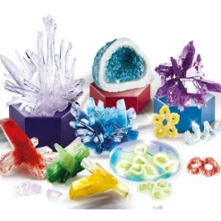 New Clementoni Juego de Ciencia Laboratorio Crea tus Cristales Gigantes Infantil
