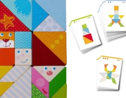 Juego de composición. Mix de Tangram