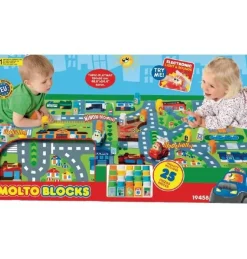 Juego de Construcción Blocks Cars con Tapiz