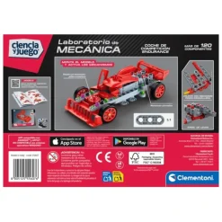 Discount Clementoni juego de Construcción Coche Carreras Rojo Le Mans Mechanics -